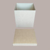 5 Pz Scatola Baule+Coperchio Carta Onda Avana 250x250H300 mm [35604223]