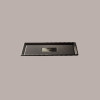 10 Pz Vassoio Rettangolare Medoro Oro Plastica Rigido 15x35 Alcas [414cc1df]