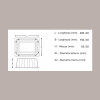 25 Pz Coperchio per Vassoio Medoro Rettangolare 15x20 cm Alcas [ff7920ae]