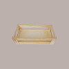 1 Pz Cassetta Legno Naturale Cesto Svasato Medio 40x30H7,5cm [8393059f]