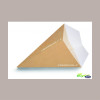 100 Pz Cono Piccolo Porta Fritti Carta Avana Bio Take Away H175 [fd530460]