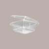 50 Pz Vaschetta + Coperchio PET Rettangolare Trasparente 250cc [c077fc46]
