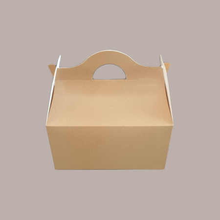 50 Pz Box Alimenti Astuccio Happy Meal Avana Medio 165x110H90 [5e9a6ab3]