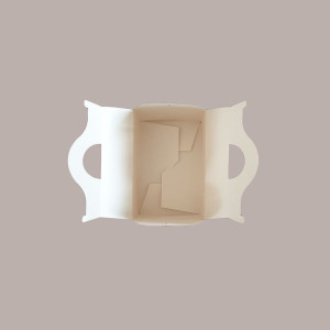 50 Pz Box Alimenti Astuccio Happy Meal Avana Medio 165x110H90 [30a1e8ba]