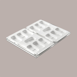 Stampo Silicone per Biscotto Gelato Mini Bon 45x45mm Break&Go [266d2a84]