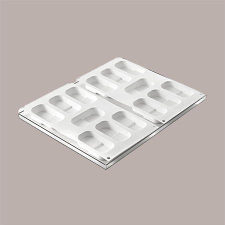 Stampo Silicone per Biscotto Gelato Mini Bon 45x45mm Break&Go [266d2a84]