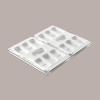 Stampo Silicone per Biscotto Gelato Mini Bon 45x45mm Break&Go [266d2a84]