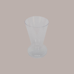 100 Pz Coppa Marianna Trasparente 200cc Dessert Yogurt Drink [ada85145]