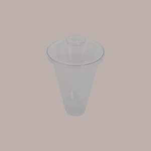 100 Pz Coppa Marianna Trasparente 200cc Dessert Yogurt Drink [1ab59041]