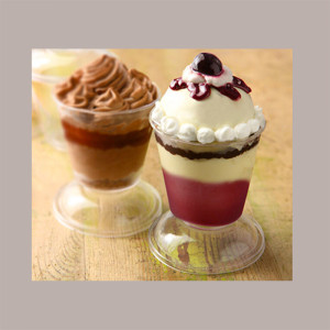 50 Pz Monoporzione ERA 120cc Nero Ps Finger Food Dessert [5bb38c98]