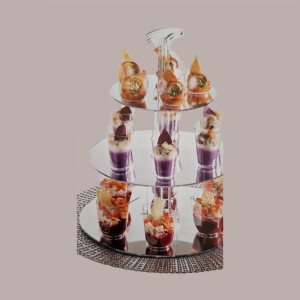 50 Pz Monoporzione ERA 120cc Nero Ps Finger Food Dessert [30d8498f]