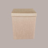 5 Pz Scatola Baule + Coperchio Carta Avana 250x250H300 mm [f067c644]