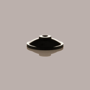 100 Pz Base Coperchio Nero in PS per Coppa Marianna 200cc [1ae6c38c]