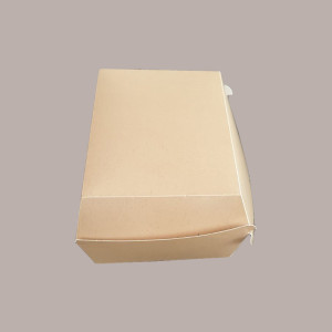 100 Pz Porta Panino Hamburger Rettangolare AVANA 150x100H70