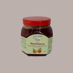 2 Kg Variegato Pescarancio Salsa per Gelato Yogurt Dolci Leagel [a6393905]