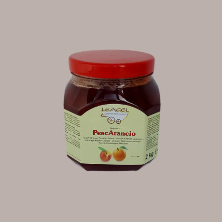 2 Kg Variegato Pescarancio Salsa per Gelato Yogurt Dolci Leagel [a6393905]