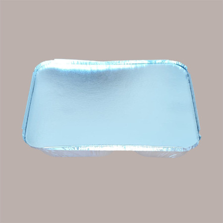100 Pz Coperchio in Carta Contenitore Vaschetta Alluminio CR80L [6cc20bc2]