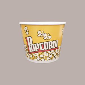 10 Pezzi Bicchierone Carta Pop Corn Grande Large 1900 ml 64oz [e0c44038]