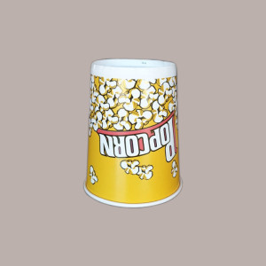 10 Pezzi Bicchierone Carta Pop Corn Medio Medium 1360 ml 46oz