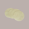 300 Pezzi Sottofritti Rotondi Carta Gialla Goffrati Antigrasso Dm 33 [dbf04e1d]