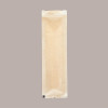 250 Pz Palettina Gelato Biodegradabile PLA Beige Imbustate Carta [3dadf68d]