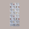 500 Pz Sacchetto Carta Politenato per Gelateria SILVER 14+10x34 [5a080ef8]