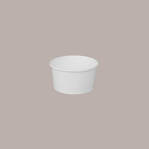 180 Pz Coppetta Gelato Dessert Grande in Carta Bianca 230cc [47423b96]