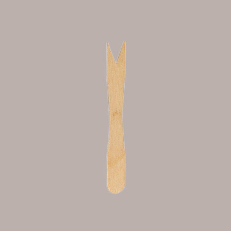 1000 Pz Forchettina Sticker 2 Punte in Legno Patatine Finger Food [8523b587]