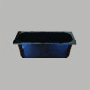 Bacinella Vaschetta per Gelato in Policarbonato Nero 360x165H120 [f5fd7835]