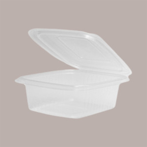 50 Pz Vaschetta + Coperchio PP 750cc per Uso Caldo Microonde [c02dfa03]