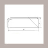 100 Pz Porta Hot Dog Aperto Carta Avana Bio Compost 165x50H47 [7587934a]