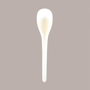 200 Pz Cucchiaino 12cm Biodegradabile PLA Beige Imbustato Carta [39c6ca0b]