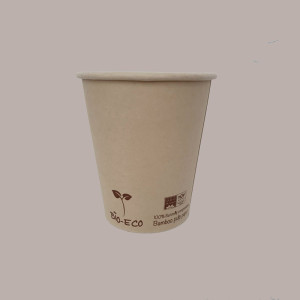 50 Pz Bicchiere Carta Bamboo Biodegradabile Compost 420cc 12oz [e7fdf8ea]
