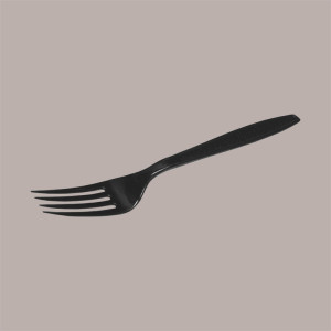 50 BIS Bio Monouso Forchetta e Coltello CPLA NERO + Tovagliolo [6117efcc]