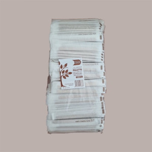 1000 Pz Palette Legno 90mm Imbustate Singole Caffè Cappuccino [1ab28ce0]