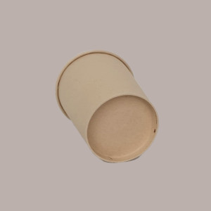 50 Pz Bicchiere Carta Bamboo Biodegradabile Compost BHF25 8oz
