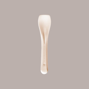 460 Pz (1 Kg) Palettina Gelato Spoon PLA BIO ECO Beige 95 mm