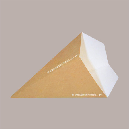 100 Pz Cono Grande Porta Fritti Carta Avana Bio Take Away H225 [5cf2f02f]