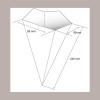 100 Pz Cono Grande Porta Fritti Carta Avana Bio Take Away H225 [421cb5b7]
