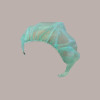 100 Pz Cuffia Tonda Copricapo con Elastico in TNT [f3725597]