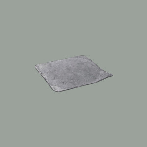 10 Pz Vassoio Stone Quadrato 20x20 Grigio ALCAS per Dolci Torte