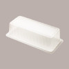 25 Pz Vassoio Rettangolare Medoro Oro Plastica Rigido 15x30 Alcas [75cff804]