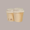 100 Pz Coperchio Beccuccio CPLA BIO ECO Bianco Dm90 [6afb13bb]