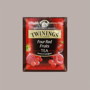 25 Filtri Bustine Tè Nero Aromatizzato Frutti Rossi TWININGS