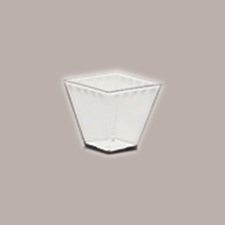 50 Pz Monoporzione ERA Trasparente 120cc Finger Food Mini Dessert [1f63acc1]