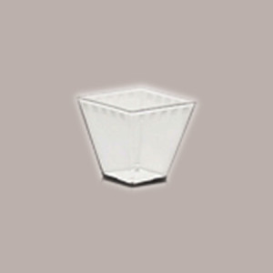50 Pz Monoporzione ERA Trasparente 120cc Finger Food Mini Dessert