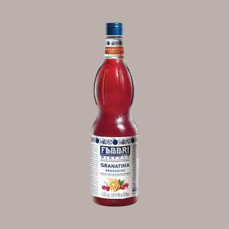 1,3 Kg Sciroppo Concentrato per Granita Gusto Granatina Mixybar Fabbri [0bdabbdd]