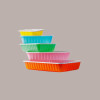 100 Pz Coperchio per Vaschetta Plastica Porzionabile Gelato 650cc Alcas [9eaf89b4]