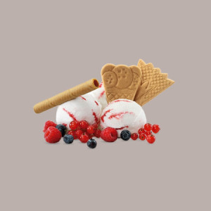 350 Pz Sigarette Cialda Wafer Arrotolata Wafercacao per Gelato Bussy