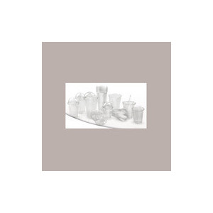 100 Pz Bicchiere Plastica Kristal Cup 160cc Monouso Bibite Fredde